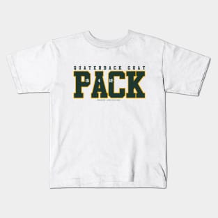 Packers QB GOATS Kids T-Shirt